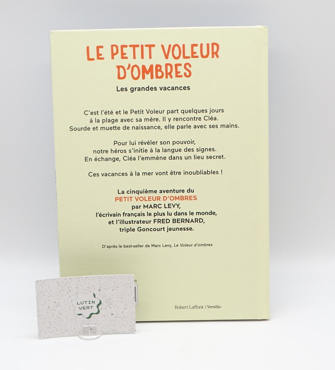 Livre Le Petit Voleur D’Ombres  MARC LEVI - Dès 6 ans | Ref 16222