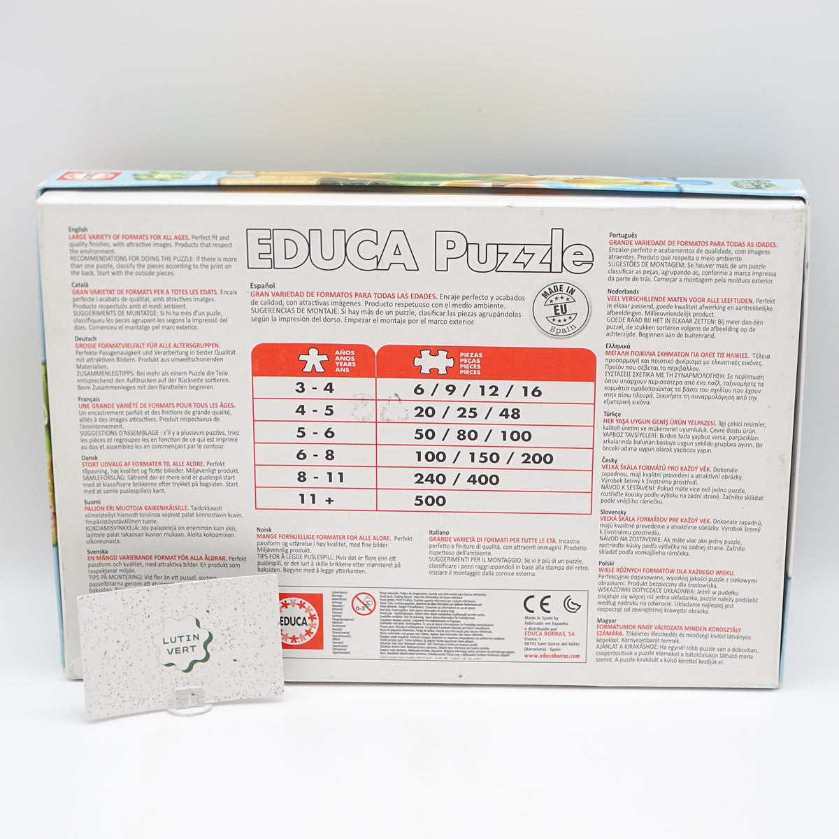 2X48 Puzzle Fée Clochette  EDUCA - Dès 4 ans | Ref 16219