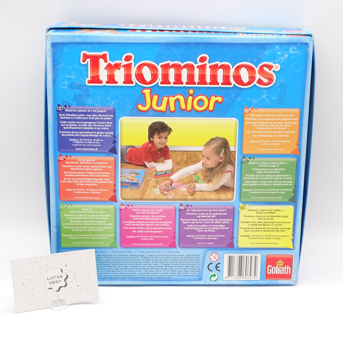 Triominos Junior GOLIATH - Dès 5 ans | Ref 16218