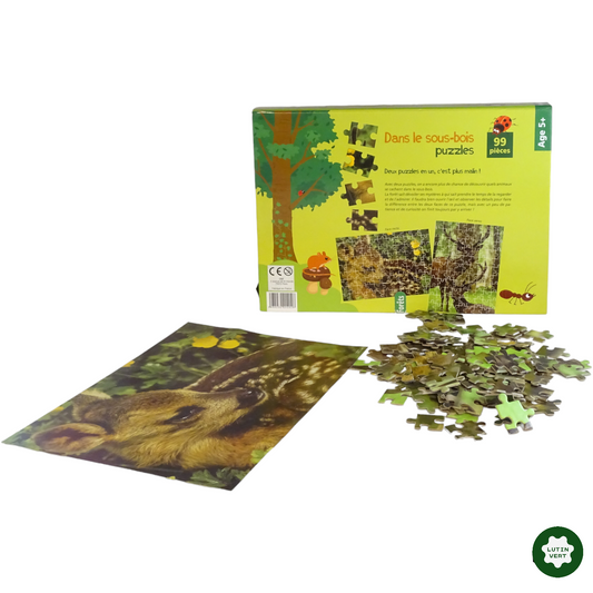 Puzzle Recto-Verso d'occasion  - Dès 5 ans | Lutin Vert