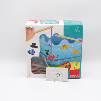 Jeu de pêche magnétique en bois d'occasion GOULA - Dès 8 ans | Ref 13626