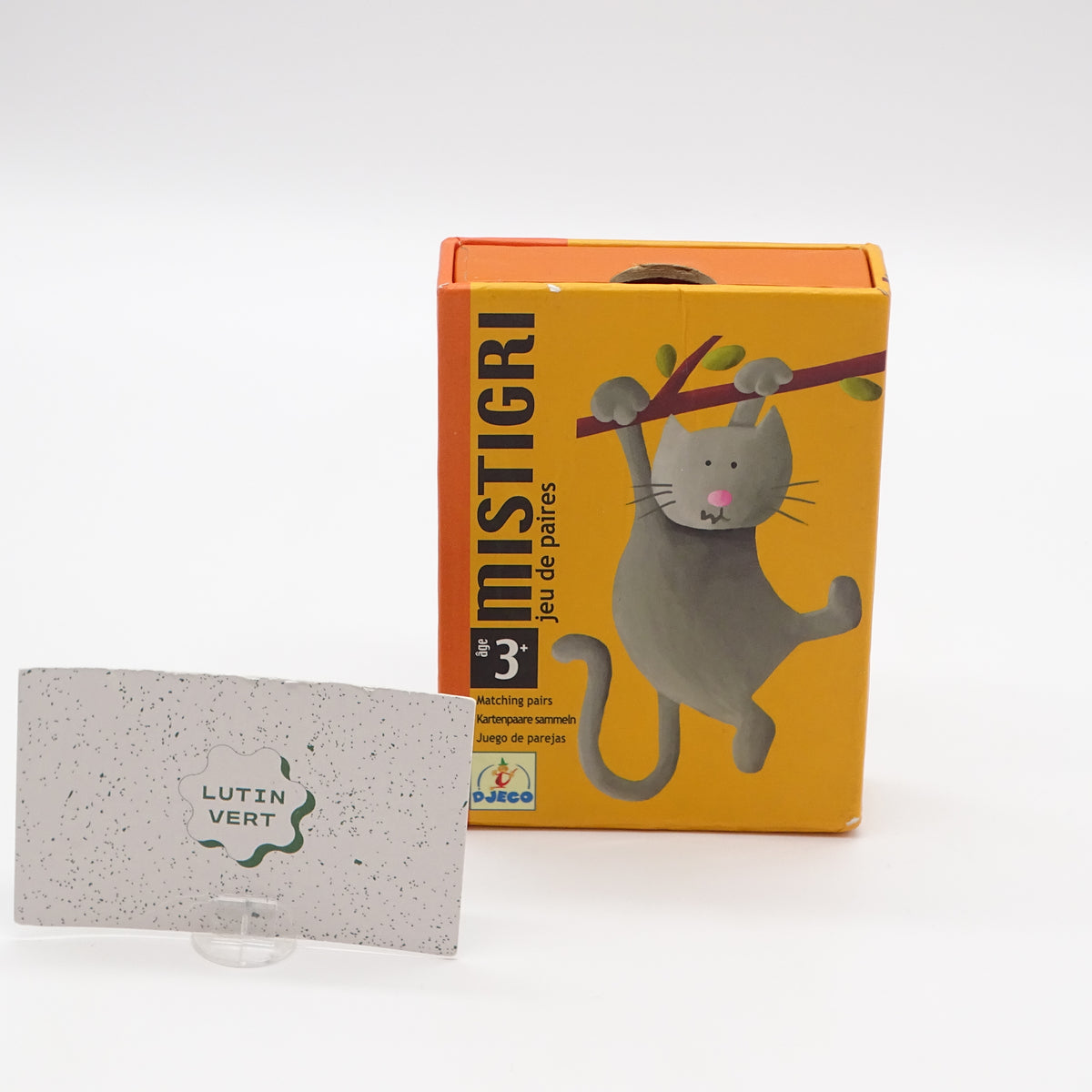 Jeu de paires MISTIGRI DJECO - Dès 3 ans | Ref 16231