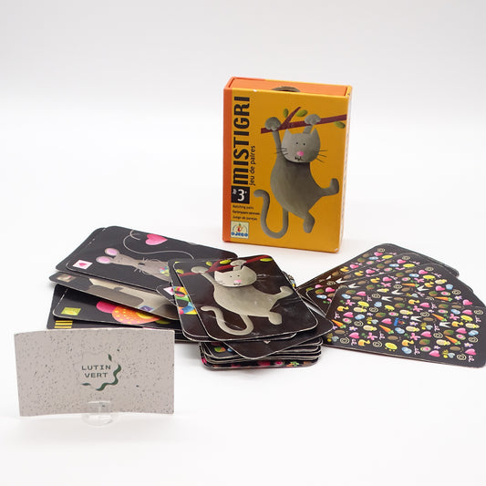 Jeu de paires MISTIGRI DJECO - Dès 3 ans | Ref 16231