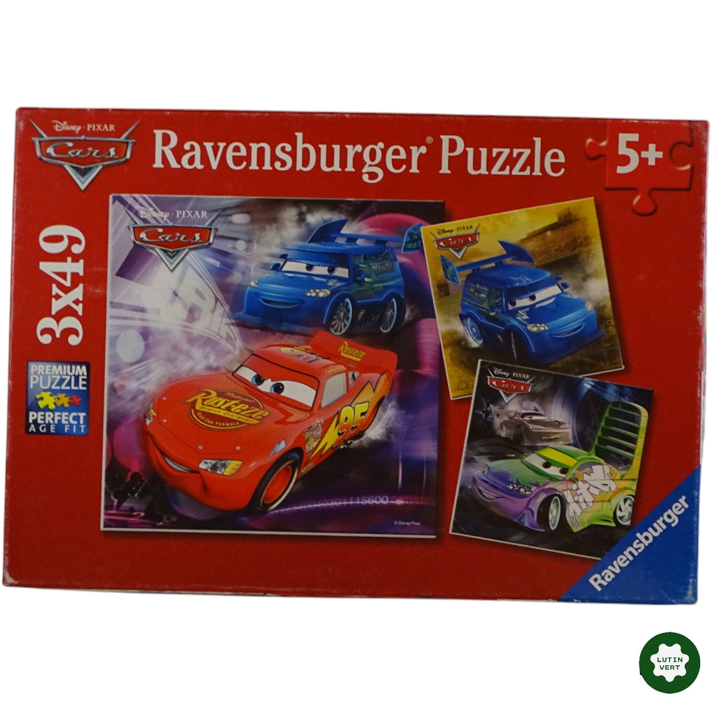 3 Puzzle Cars 49 pcs d'occasion RAVENSBURGER - Dès 5 ans | Ref 9577