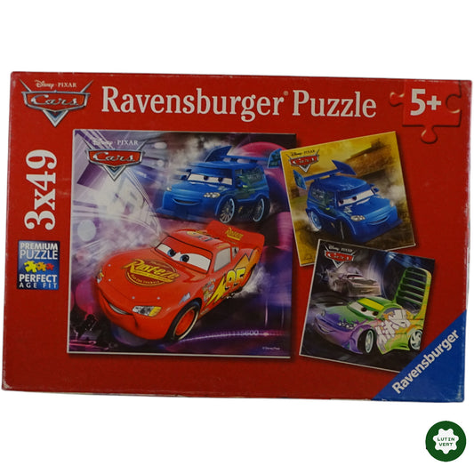 3 Puzzle Cars 49 pcs d'occasion RAVENSBURGER - Dès 5 ans | Ref 9577