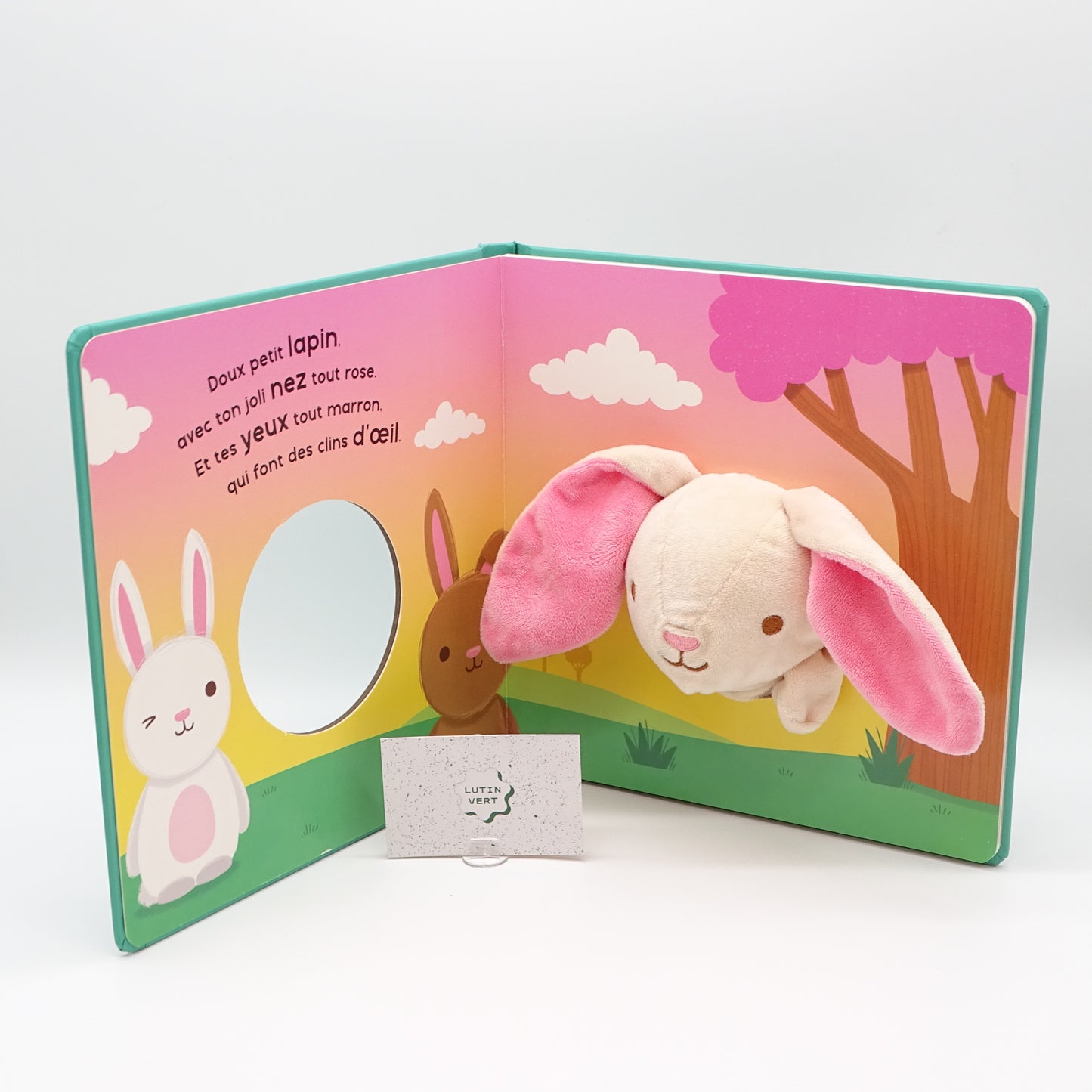Livre Marionnette « Lapin Câlin » d'occasion KONIMPEX - Dès 1 an | Ref 13621