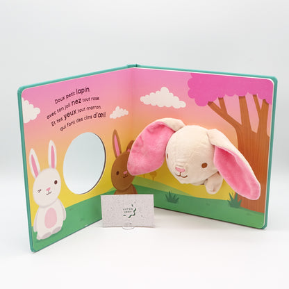 Livre Marionnette « Lapin Câlin » d'occasion KONIMPEX - Dès 1 an | Ref 13621
