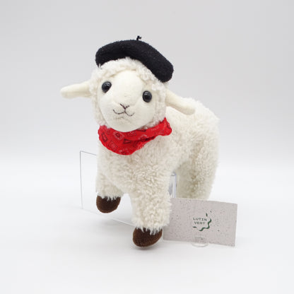 Peluche Mouton béret basque GAUSAPA - Dès 3 ans | Ref 16237