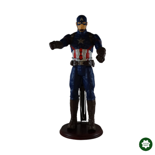 Figurine Captain America 29 cm d'occasion HASBRO - Dès 3 ans | Ref 9551