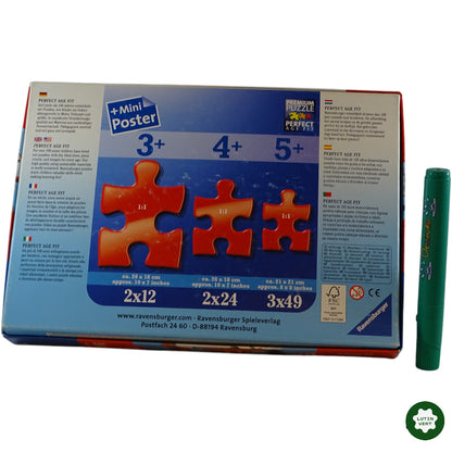 3 Puzzle Dusty Cars 49 pcs d'occasion RAVENSBURGER - Dès 5 ans | Ref 9604