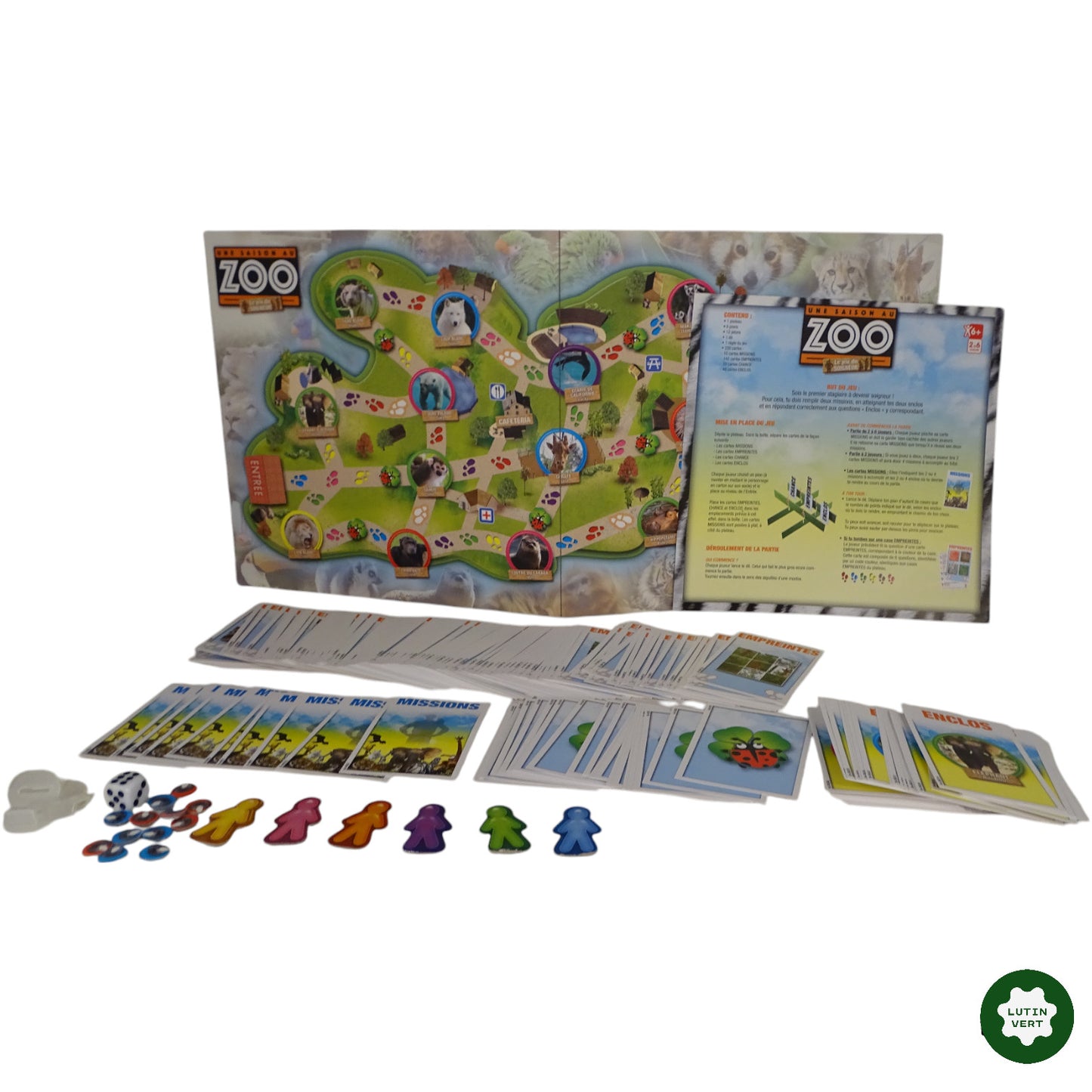 Une saison au Zoo d'occasion LANSAY - Dès 6 ans | Ref 9601