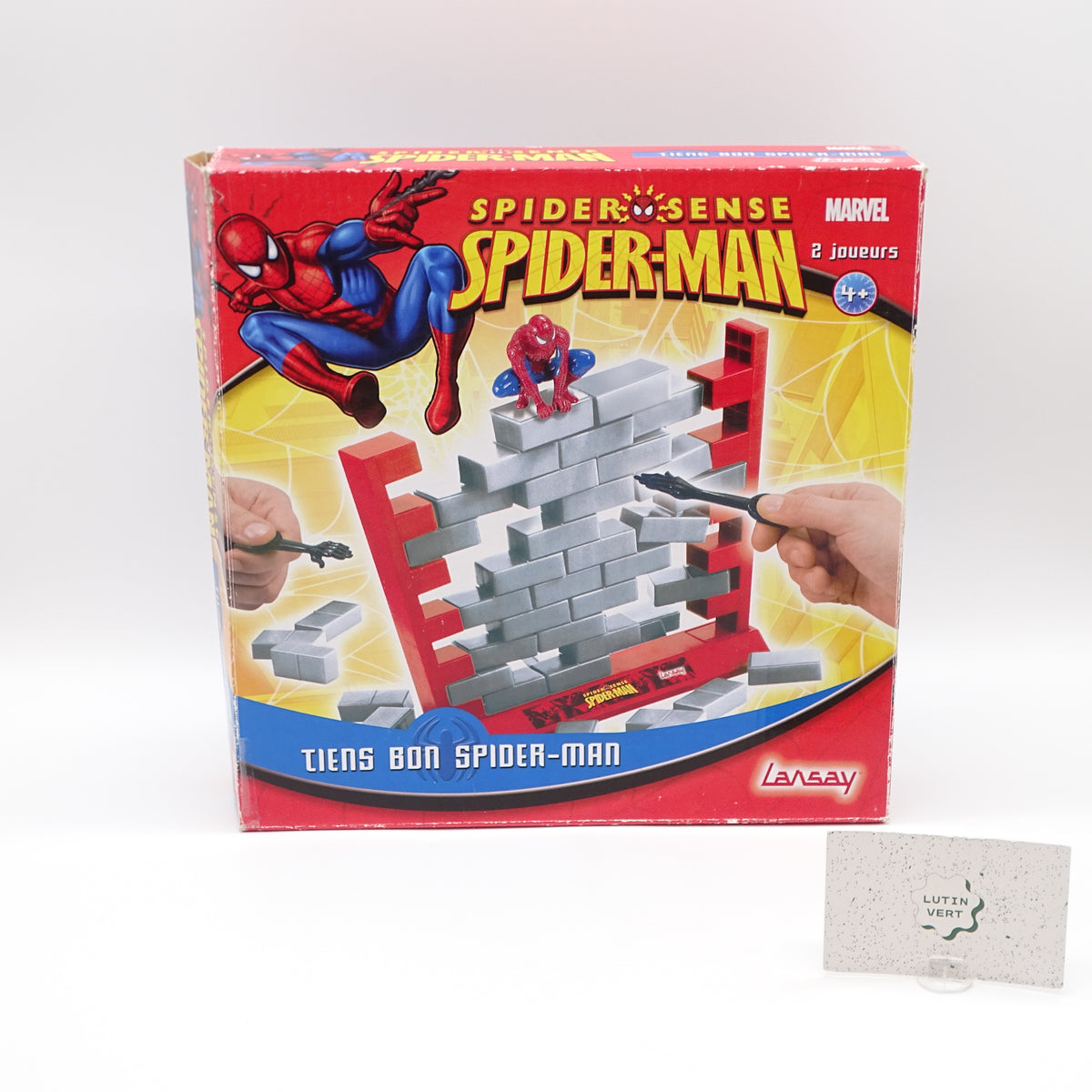 Jeu Spider man sur le mur LANSAY - Dès 4 ans | Ref 16244