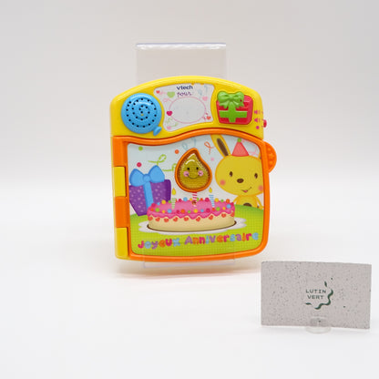 Livre sonore joyeux anniversaire VTECH - Dès 1 an | Ref 16248