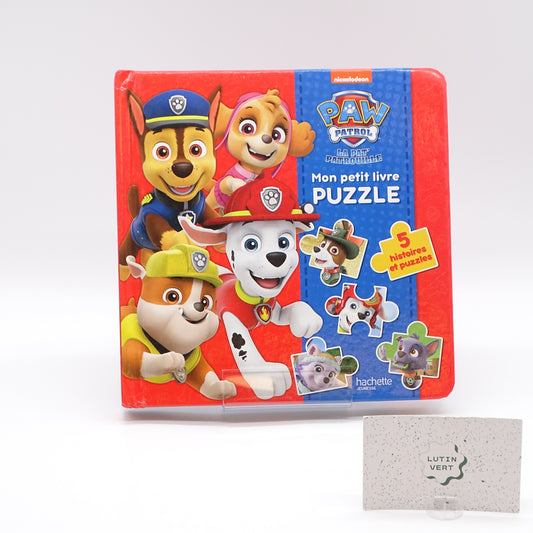 Livre Puzzle La Pat’ Patrouille  HACHETTE - Dès 9 mois | Ref 16246