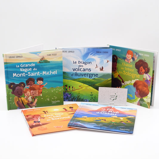 Lot de 5 petits livres sur les régions d'occasion HACHETTE JEUNESSE - Dès 3 ans | Ref 13644