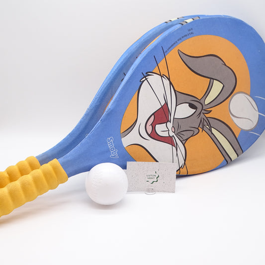 2 raquettes « Bugs Bunny » + balle d'occasion SMOBY - Dès 6 ans | Ref 13640