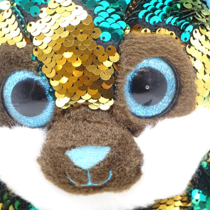 Peluche renard polaire 23cm SQS BY DINO - Dès 3 ans | Ref 16249