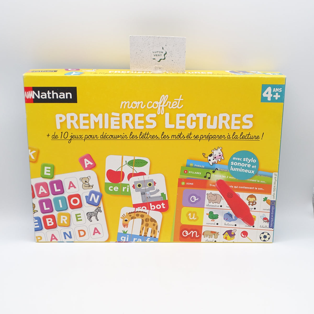 Mon coffret premières lectures NATHAN - Dès 4 ans | Ref 16254