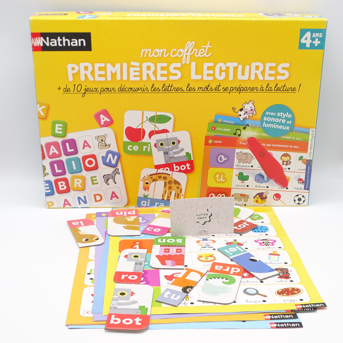 Mon coffret premières lectures NATHAN - Dès 4 ans | Ref 16254
