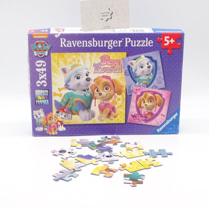 puzzle Paw patrol 3x49 RAVENSBURGER - Dès 5 ans | Ref 16255