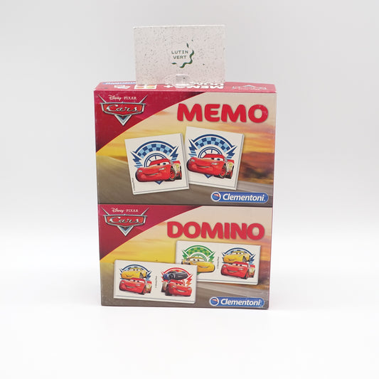 Memo et Domino cars  disney CLEMENTONI - Dès 4 ans | Ref 16271