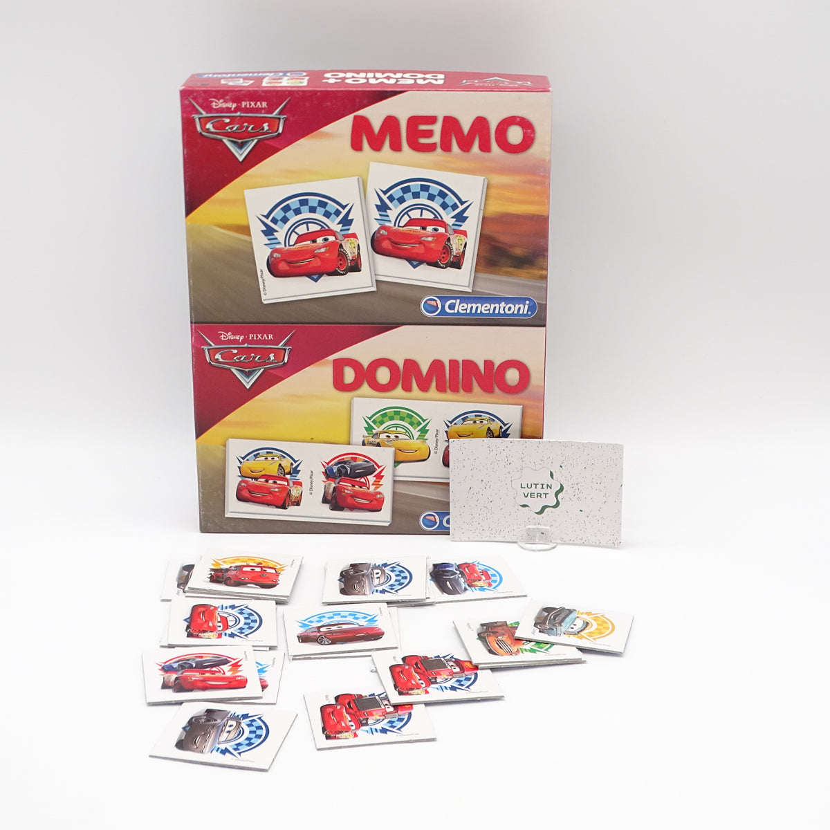 Memo et Domino cars  disney CLEMENTONI - Dès 4 ans | Ref 16271