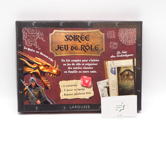 Soirée jeu de rôle « la quête dudragon d’or » et « la nuit des archéologues » LAROUSSE - Dès 10 ans | Ref 16268