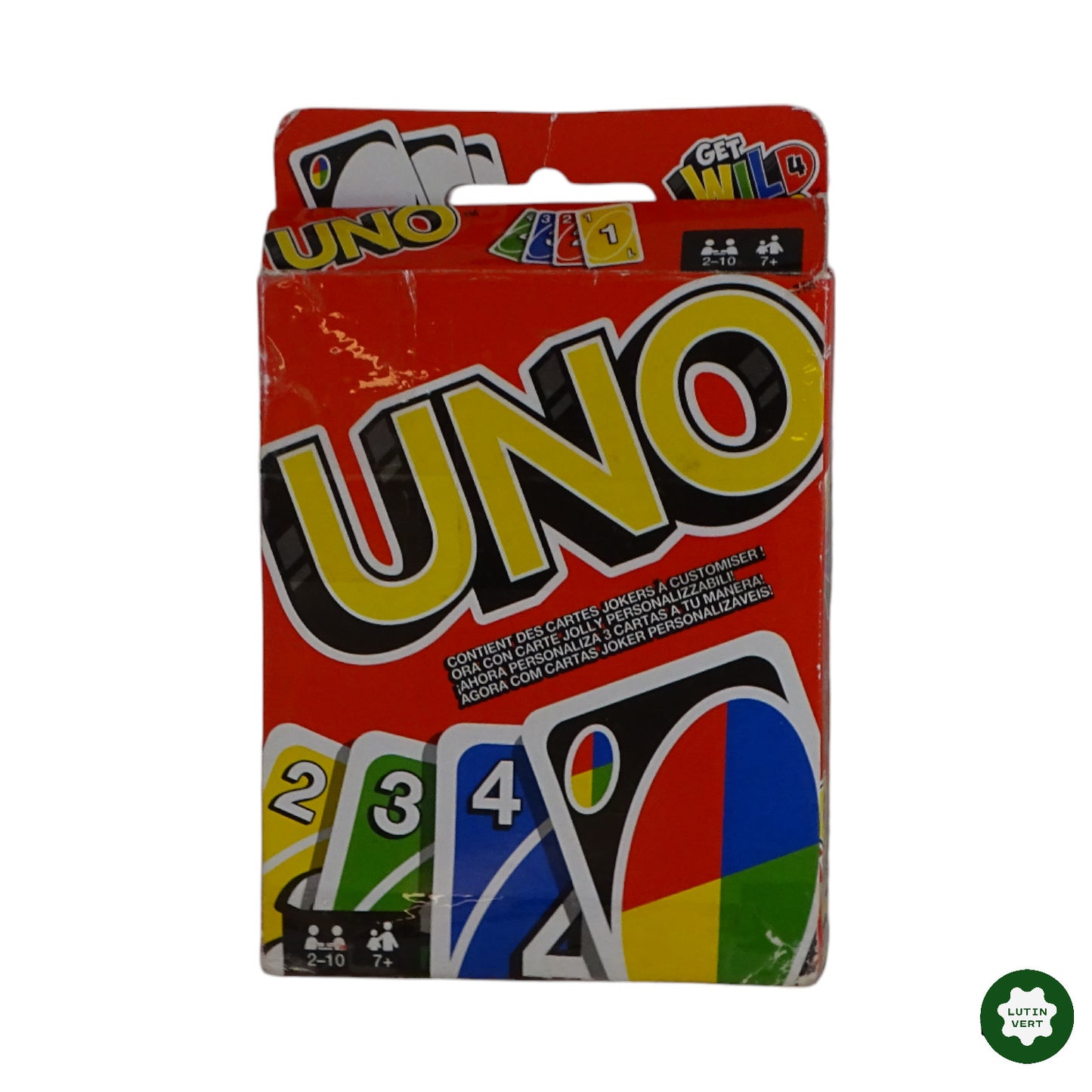 Uno de poche d'occasion MATTEL - Dès 7 ans | Ref 9721