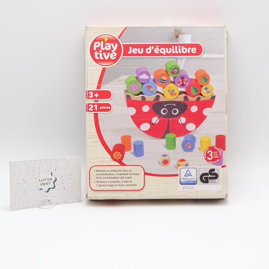 Jeu d’équilibre coccinelle d'occasion PLAYTIVE  - Dès 3 ans | Ref 13692