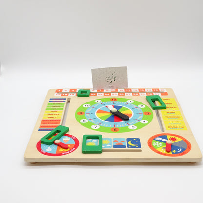 Horloge calendrier OXYBUL - Dès 3 ans | Ref 16281
