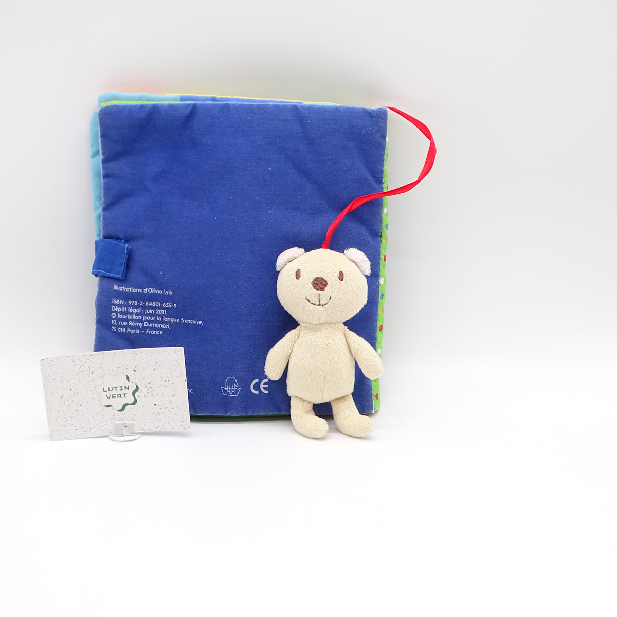 Livre doudou bonne nuit petit ours TOURBILLON - Dès Naissance | Ref 16283