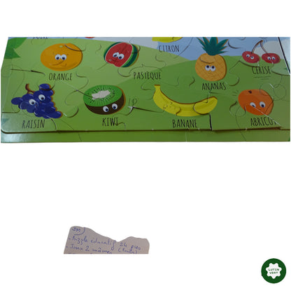 Puzzle éducatifs fruits 24 pcs d'occasion JEUX2MÔMES - Dès 4 ans | Ref 9709