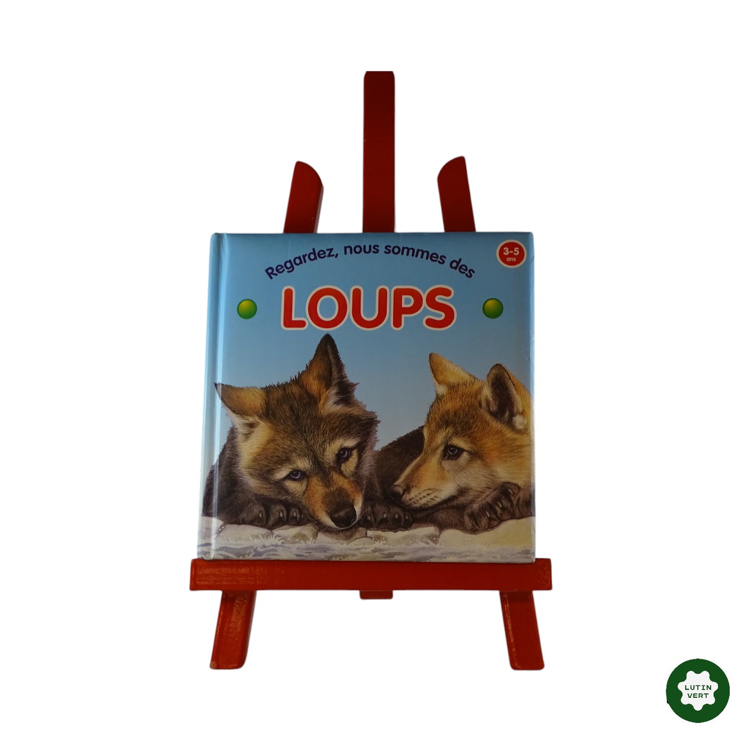 Regardez, nous sommes des Loups d'occasion YOYO - Dès 3 ans | Ref 9699