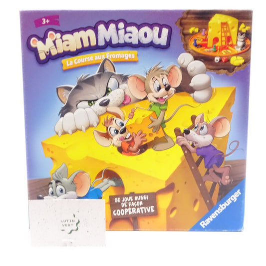 Miam Miaou « La course aux fromages » d'occasion RAVENSBURGER - Dès 3 ans | Ref 13702