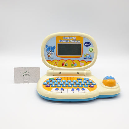 Ordi P'tit Genius Ourson VTECH - Dès 3 ans | Ref 16295