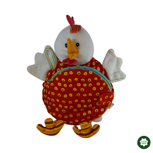 Doudou Livre Poule d'occasion  - Dès 9 mois | Ref 9808