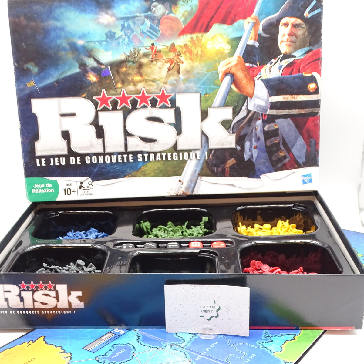 Risk : Le jeu de conquête stratégique ! Version classique moderne (ère napoléonienne) HASBRO - Dès 10 ans | Ref 16297