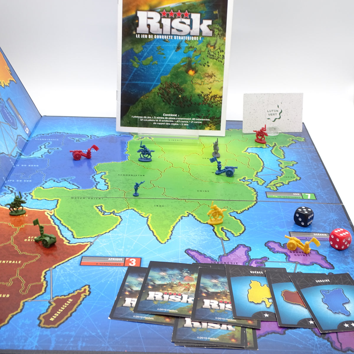 Risk : Le jeu de conquête stratégique ! Version classique moderne (ère napoléonienne) HASBRO - Dès 10 ans | Ref 16297