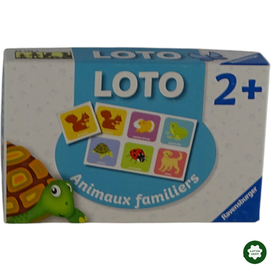 Loto Animaux familiers d'occasion RAVENSBURGER - Dès 2 ans | Ref 9814