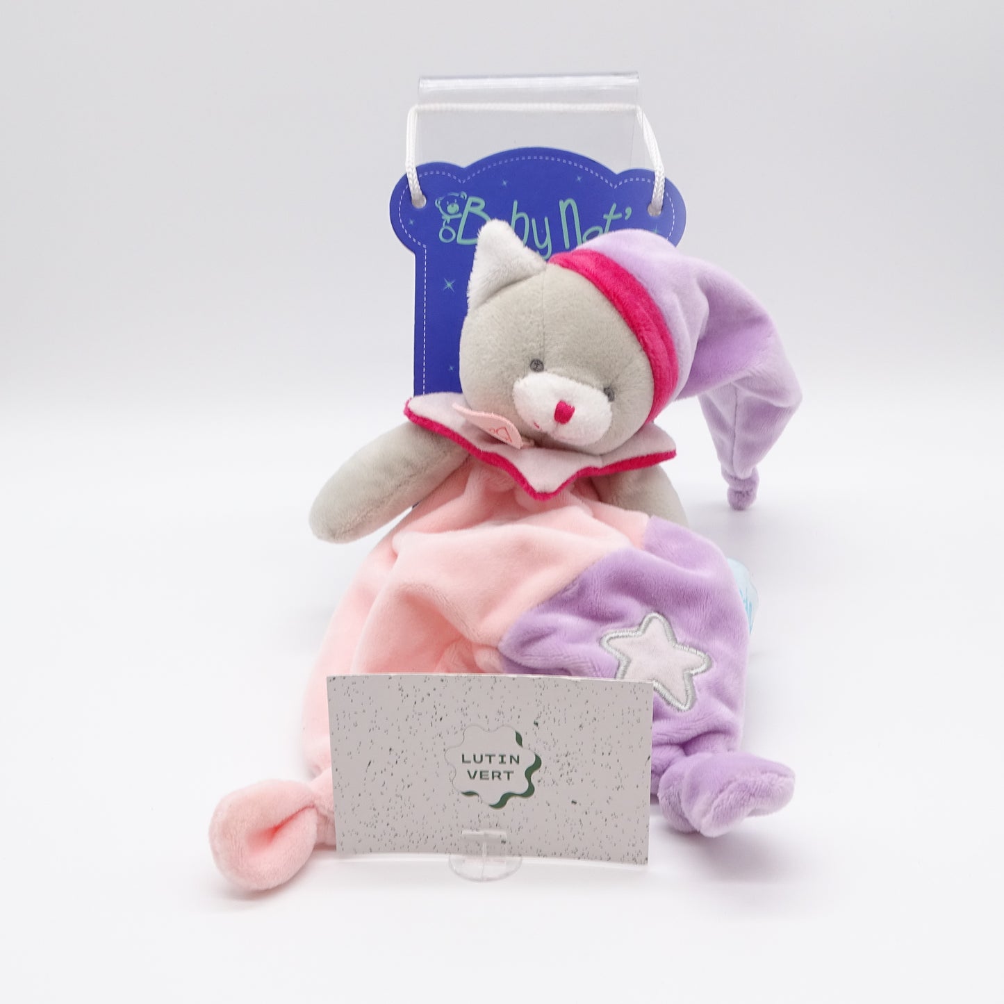 Chat gris BabyNat’ d'occasion BABYNAT’ - Dès Naissance | Ref 13719