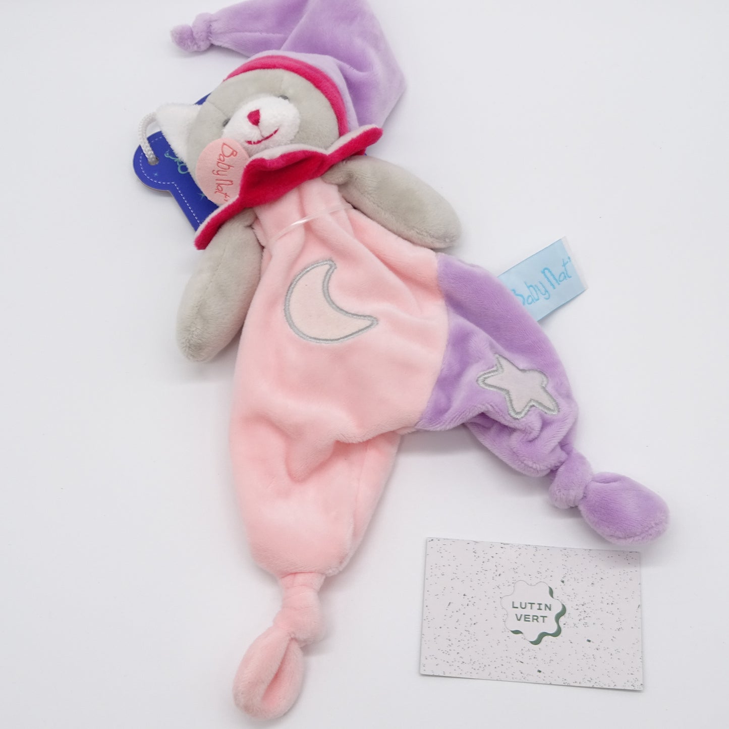 Chat gris BabyNat’ d'occasion BABYNAT’ - Dès Naissance | Ref 13719