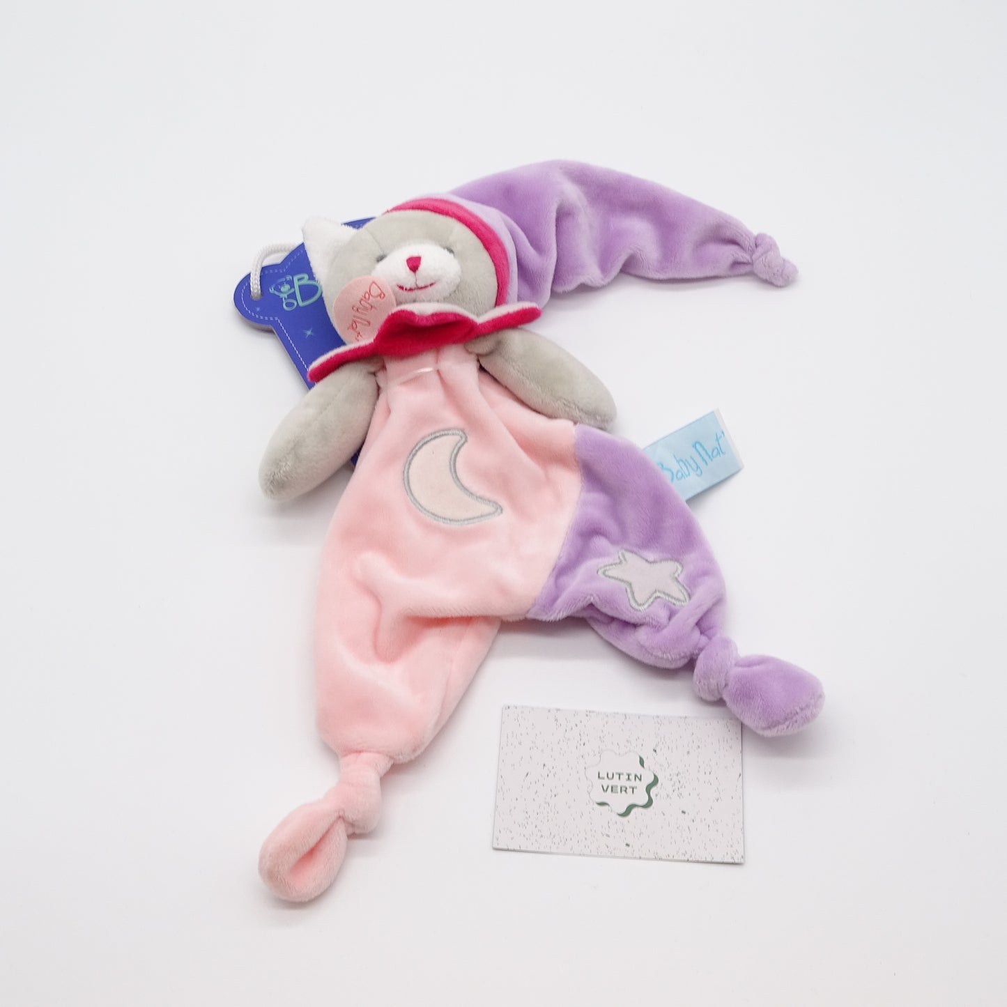 Chat gris BabyNat’ d'occasion BABYNAT’ - Dès Naissance | Ref 13719