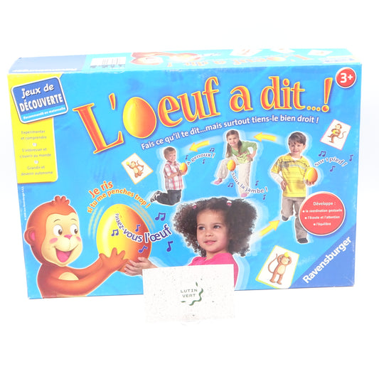 L’oeuf a dit… ! d'occasion RAVENSBURGER - Dès 3 ans | Ref 13723