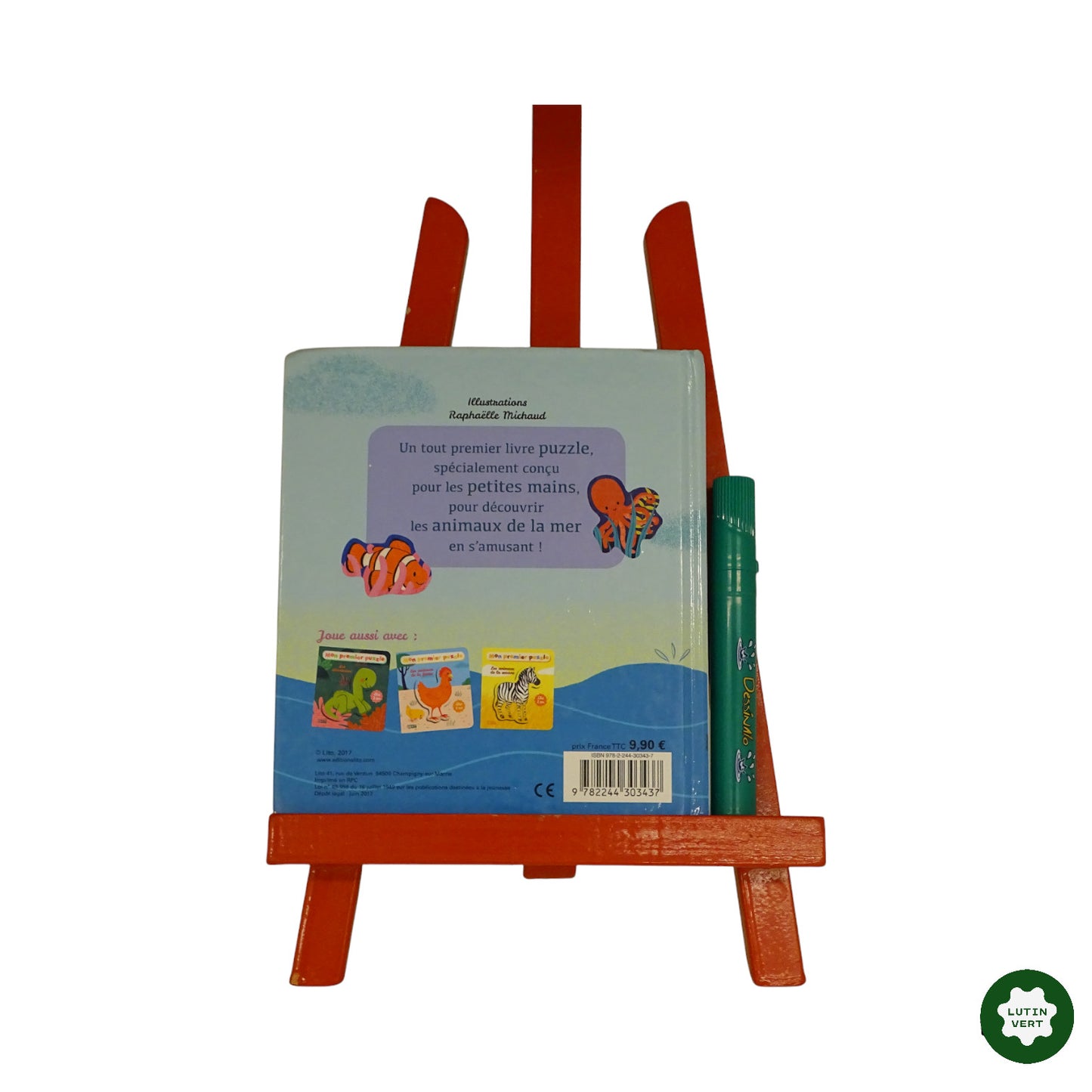 Mon premier Puzzle – Les animaux de la mer d'occasion  - Dès 1 an | Ref 9818