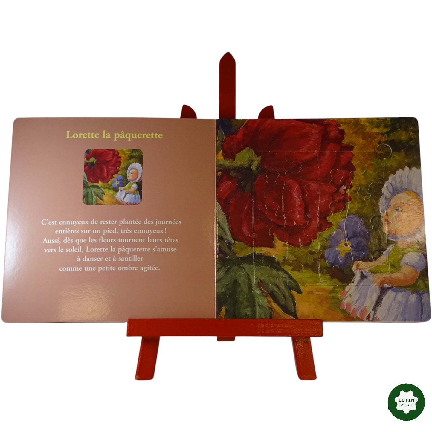 Livre Puzzle – Le Jardin de Mireille l’Abeille d'occasion GALLIMARD - Dès 3 ans | Ref 9820