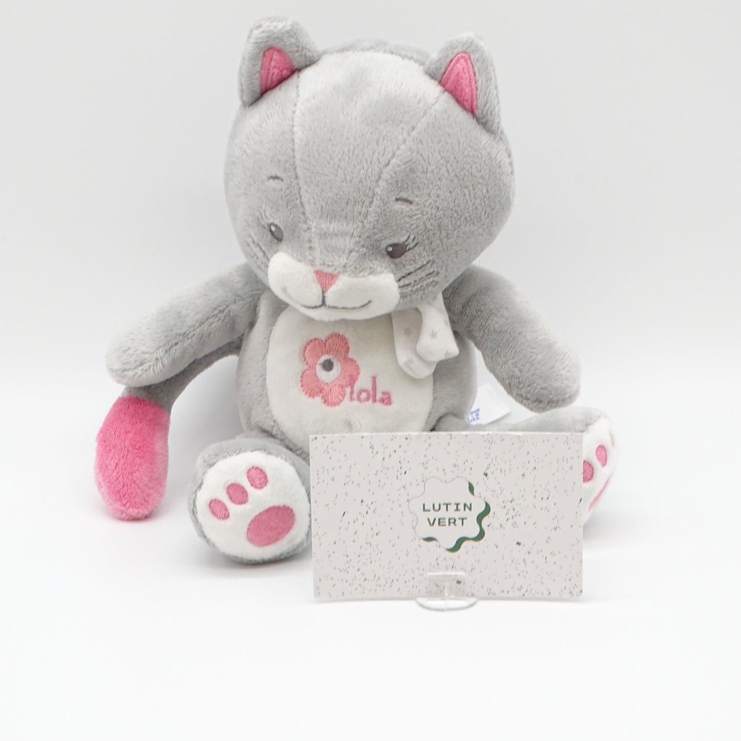 Peluche Chat Gris d'occasion ARTHUR ET LOLA - Dès 2 ans | Ref 13742