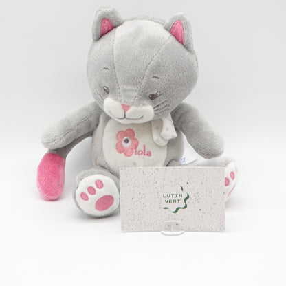 Peluche Chat Gris d'occasion ARTHUR ET LOLA - Dès 2 ans | Ref 13742