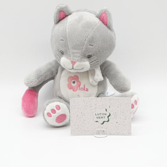 Peluche Chat Gris d'occasion ARTHUR ET LOLA - Dès 2 ans | Ref 13742