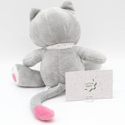 Peluche Chat Gris d'occasion ARTHUR ET LOLA - Dès 2 ans | Ref 13742