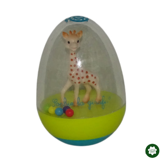 Culbuto Vert et Bleu d'occasion SOPHIE LA GIRAFE - Dès 9 mois | Ref 9830